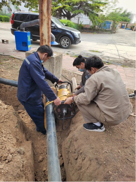 努力圖樹立，庶幾終有成——記燃氣事業(yè)部CNG加氣站進氣管道改造