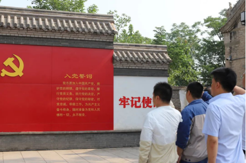 “賡續(xù)革命傳統(tǒng)，強(qiáng)化使命擔(dān)當(dāng)”——焦作安彩開展建黨101周年主題黨日活動(dòng)